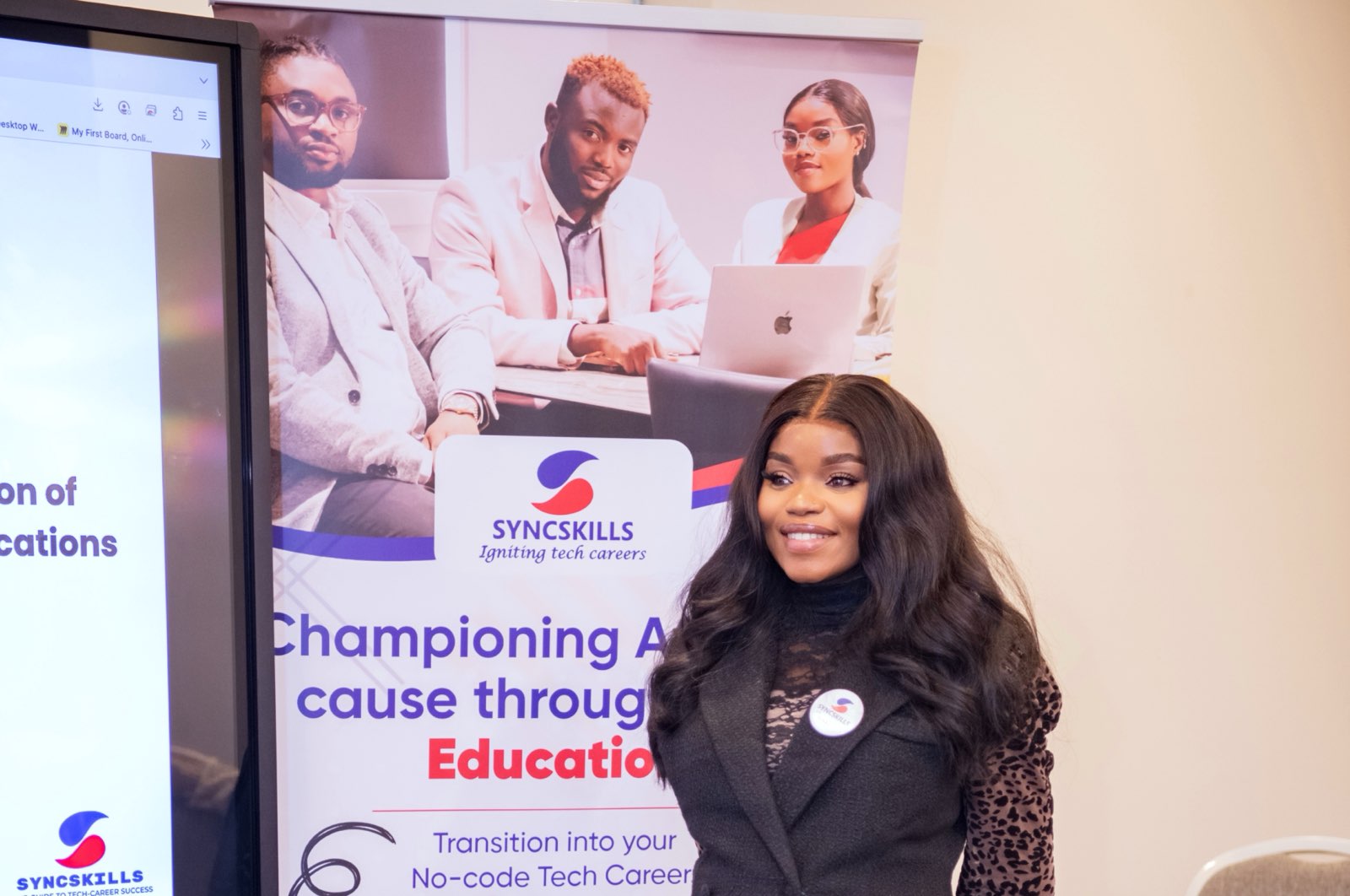 Tayo at SyncSkills Melbourne — Championing tech education