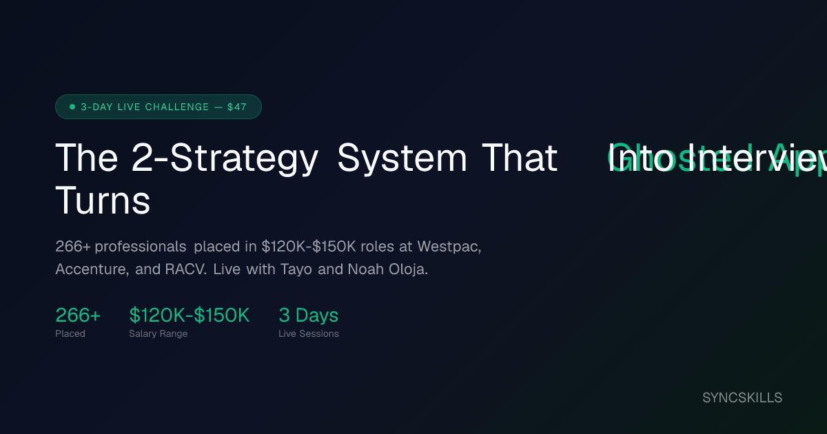 1-Day Interview Challenge | The 2-Strategy System That Turns Ghosted ...